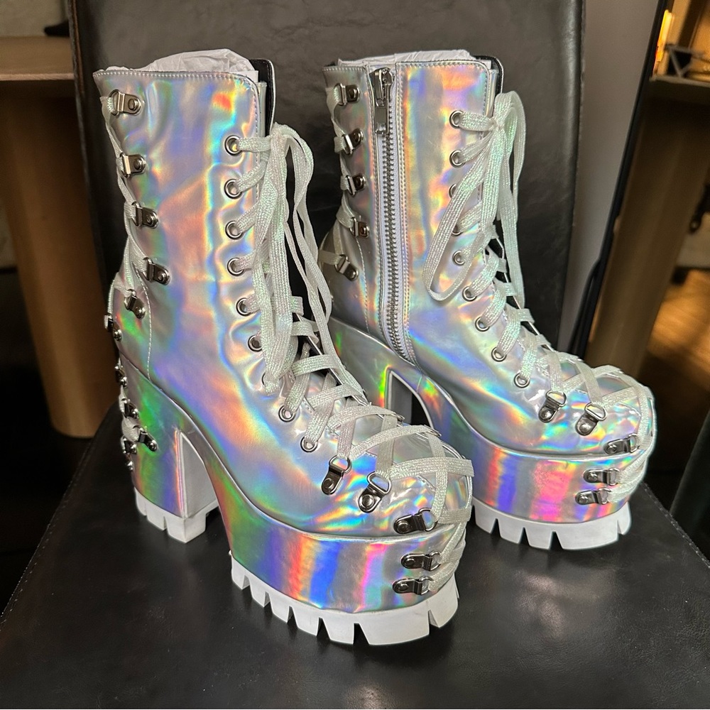 Club Exx Combat Boots (from Dolls Kill)